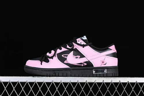 All Categories Nk SB Dunk Series Nk SB Dunk Low Low-top Sneakers Nk Dunk Low Bubble Jellyfish Neon Star Millennium Cyber ​​Black Pink SB Strap Low-top Casual Sneakers FD1232-001